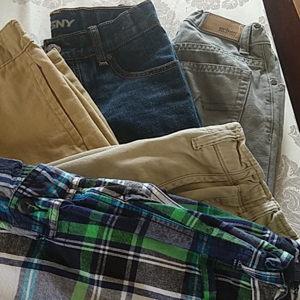 Bundle of 5 kids pants